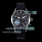 BLS New Clone Swiss IWC Performance Chronograph 41mm Black Men's Watch 